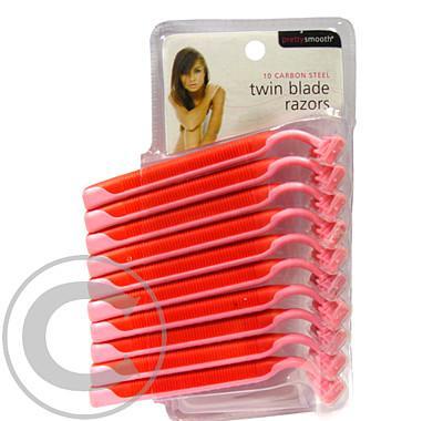 Pretty Smooth dámská jednorázová holítka 2 břity 10 ks