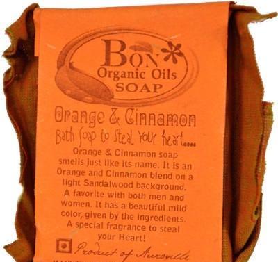 Přírodní mýdlo Pomeranč a Skořice 50g