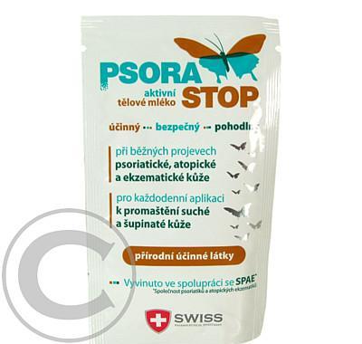 Psorastop aktivní tělové mléko vzorek 5 ml