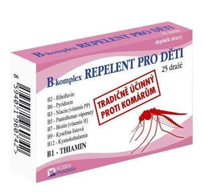 Rosen B-komplex REPELENT pro děti drg.25